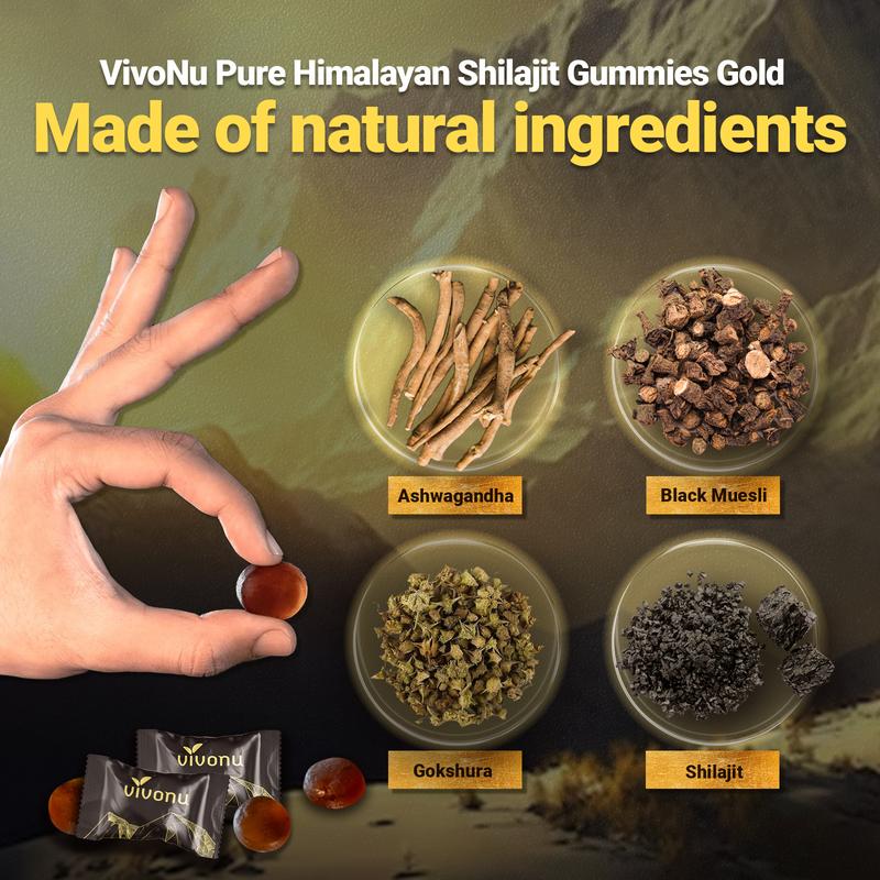 Vitanu Himalayan Shilajit Gummies