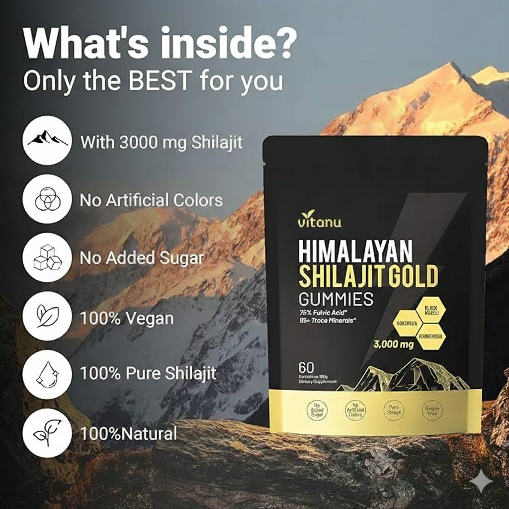 Vitanu Himalayan Shilajit Gummies
